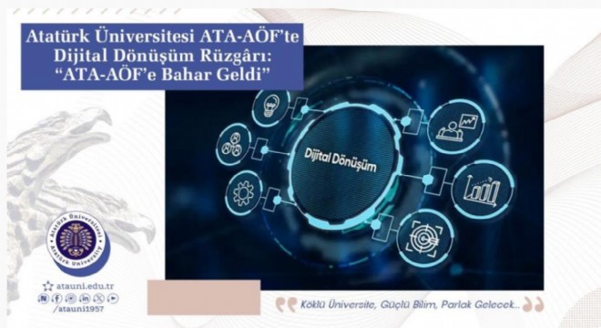 ATA - AÖF'te dijital dönüşüm rüzgârı