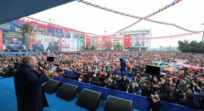 'Bizim siyasetimiz eser ve hizmet siyasetidir'