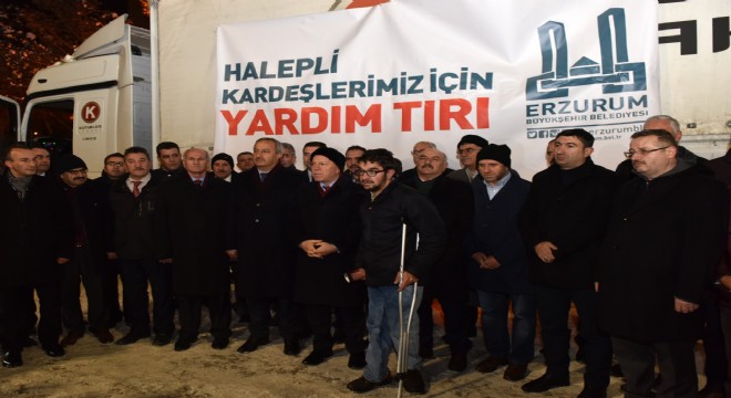 Büyükşehir'den Halep'e Yardım