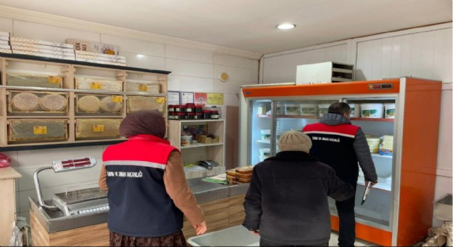 Erzurum'da 363 gıda işletmesi denetlendi