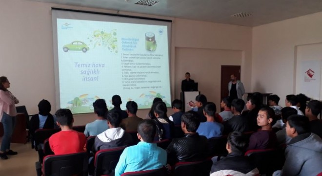 Mülteci çocuklara ‘Sıfır Atık Projesi' semineri