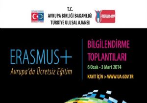ERASMUS Erzurum Tanıtım Toplantısı 22 ocak'ta