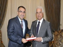 Eroğlu, Cengiz'i kabul etti