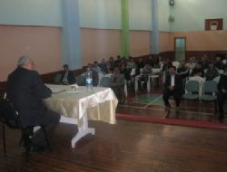 Mahkumlara din ve ahlak konferansı