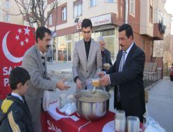 SP'den aşure etkinliği