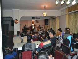 Stajyer öğretmenlere moral yemeği