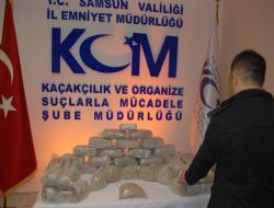 41 kilo eroin yakalandı