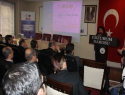 Baro eğitim semineri başladı