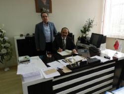 Su ürünleri Rektör Aydın'ı ağırladı