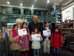 Onlar da karne sevinci yaşadı