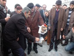 Öğüt'ten çiftçilerin eylemine destek 