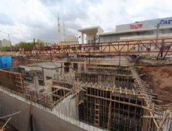 Yenişehir altgeçit inşaatı devam ediyor