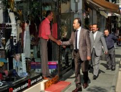 Altıparmak esnafla vedalaştı