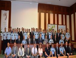 Altıparmak'tan Emniyet Müdürlüğü'ne veda ziyareti