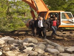 Alvar ve Korucuk'a altyapı desteği