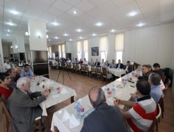 Aziziye'de renkli bayramlaşma