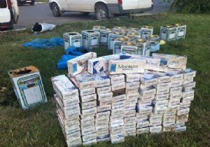 29 bin 120 paket kaçak sigara ele geçirildi