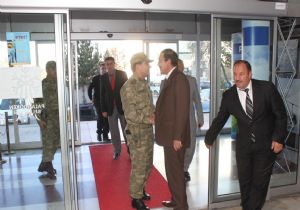 Palandöken Korgeneral Başoğlu'nu ağırladı