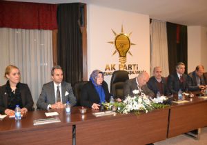 Sekmen, AK Parti Kadın Kollarıyla istişare etti