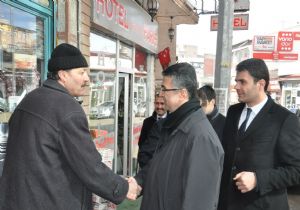 Aydın, esnafı dinledi