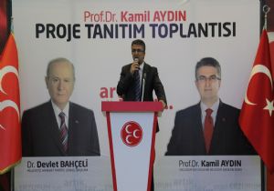 Aydın, projelerini tanıttı
