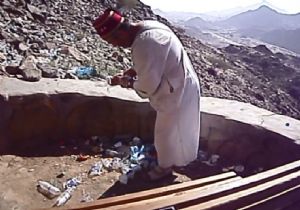 Nur Dağı'nda Erdoğan'a dua