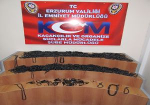 Emniyet'ten kaçak tespih operasyonu
