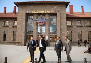 TCDD Vali Altıparmak'ı ağırladı