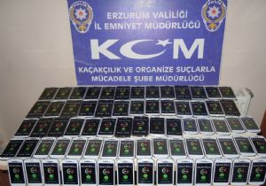 Emniyet'ten kaçak cep ve sigara operasyonu
