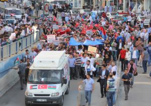 AGD'den İsrail ve Çin'e protesto yürüyüşü