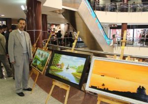 Özyurt, 5'inci kişisel resim sergisini açtı