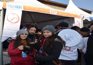 Wınterfest Fuarı'nda Çat tanıtımı