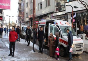 Mumcu'da buz kazası: 1 yaralı