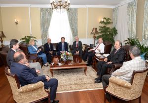 Güzel'den Azizoğlu'na ERVAK brifingi