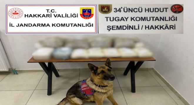 23 kilo 650 gram uyuşturucu ele geçirildi