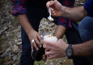 Palandöken Zirvesinde pekmez tanıtımı yapıldı