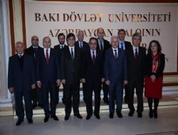 Koçak YÖK heyetiyle Bakü'de