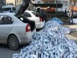 33 bin paket kaçak sigara ele geçirildi