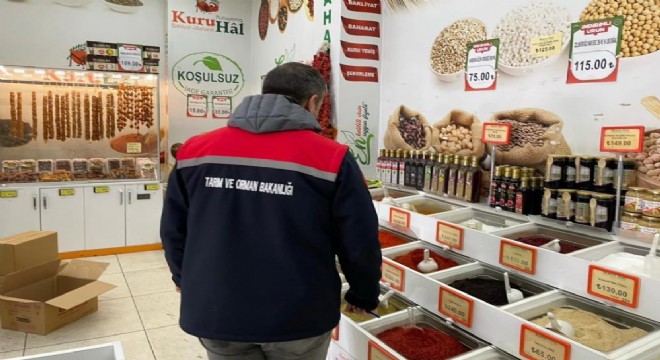 365 gıda işletmesi denetlendi