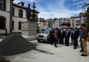 Altıparmak'tan restorasyon denetlemesi