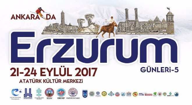 5. Erzurum Tanıtım Günleri 21 Eylül'de