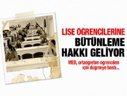 Liselilere şartlı bütünleme sınavı şansı!