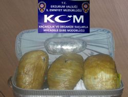 9 kilo esrar ele geçirildi