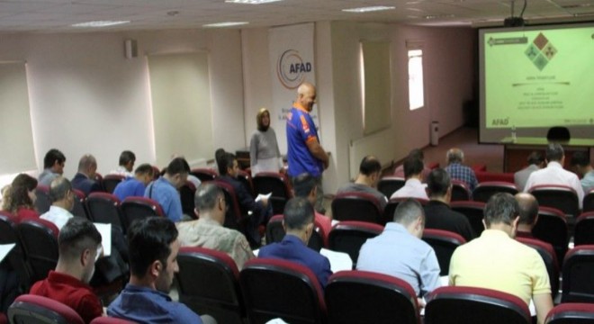 AFAD'dan farkındalık eğitimi