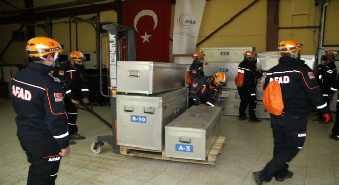 AFAD'dan intikal tatbikatı