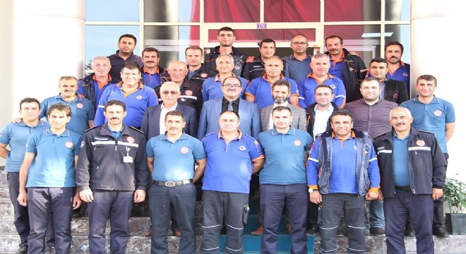 AFAD'tan Erzurum İtfaiye'ye kutlama ziyareti