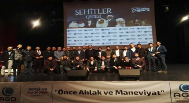 AGD'den ‘Şehadet Gecesi' programı