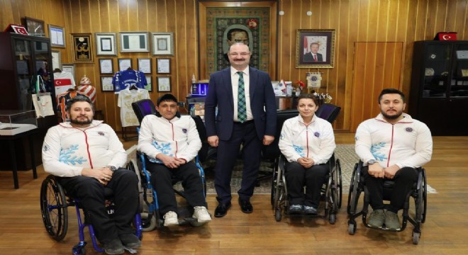 ATAUNİV Milli takım oyuncularını ağırladı