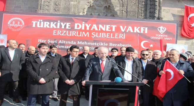 Afrin'deki Mehmetçik için dua ettiler