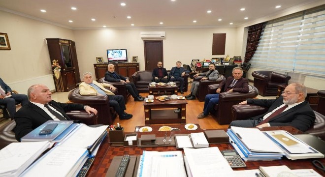 Akdağ'dan ETSO'ya ziyaret